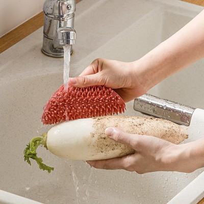 Hot selling multifunctional cleansing brush silicone dish washing brushes for kitchen