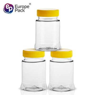 Factory direct new design 90ml PET plastic spice jar