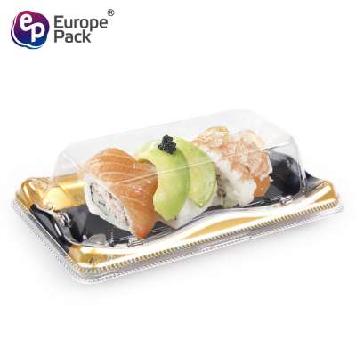 Customized Disposable Sushi Food Box Packaging Plastic Sushi Takeaway Box Tray Wholesale